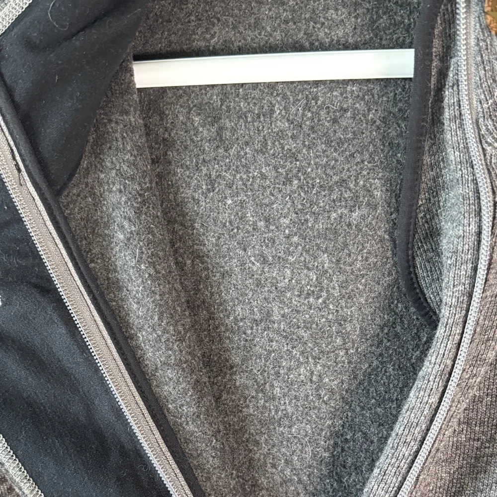 prAna Women’s Gray‎ Wool Blend Hooded Jacket Size Small